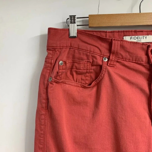 Fidelity Denim Men's Impala Slim Straight Denim In Havana Twill Jeans Size 33x30 - Picture 4 of 14